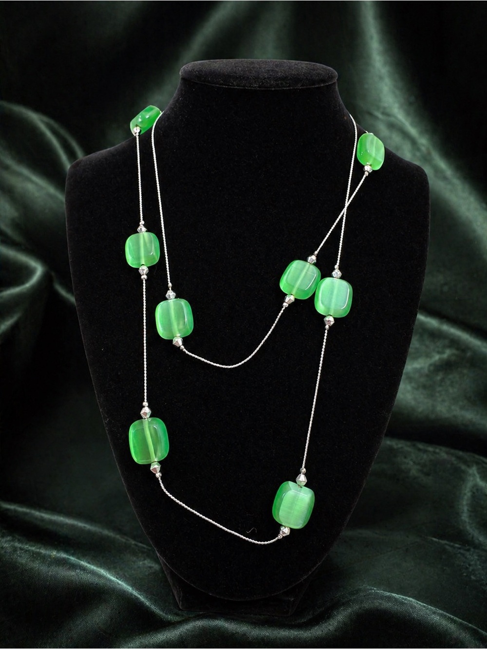 Glass necklace